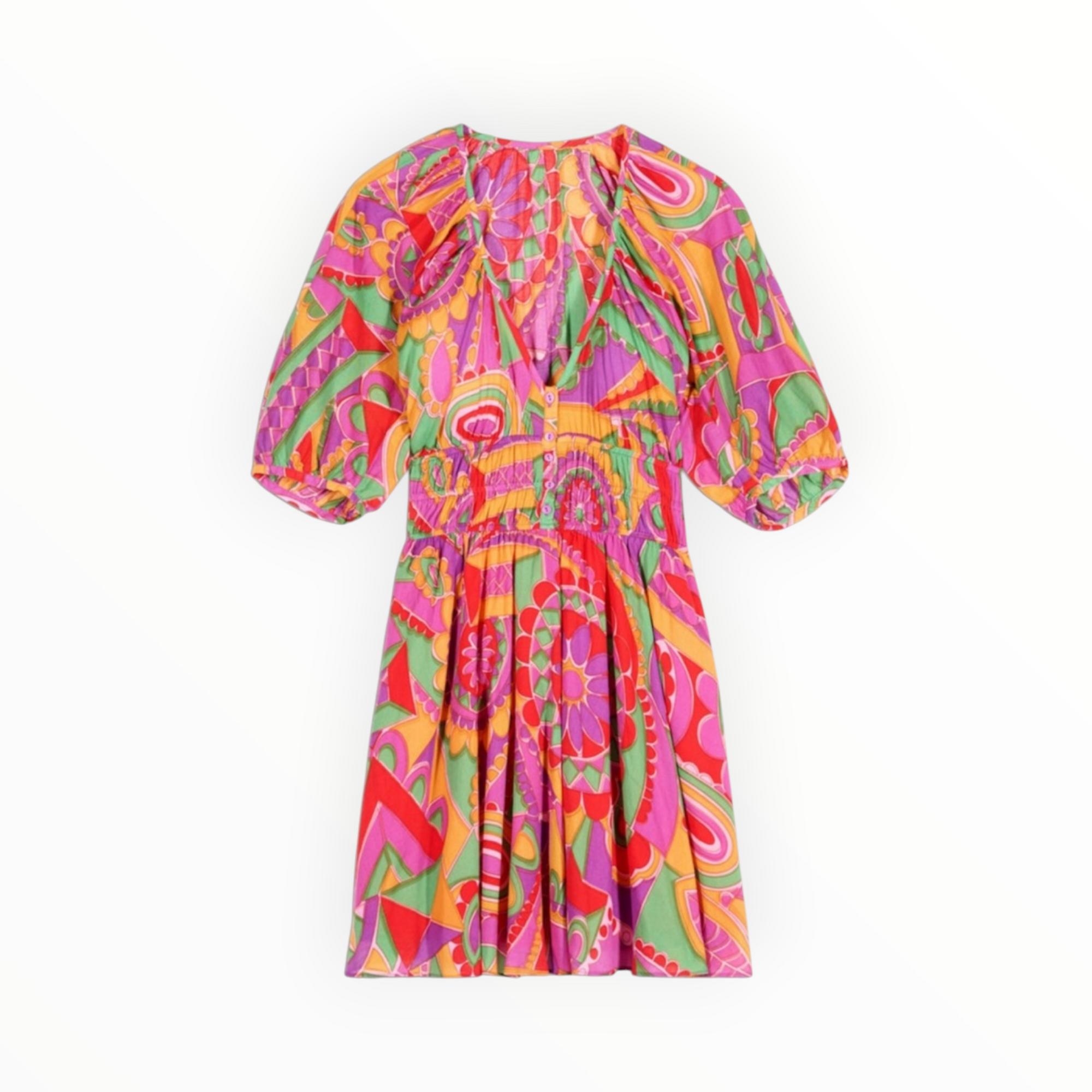 ba&sh Dova Dress - Fuschia