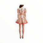 AQUA BLÚ Pippa Mini Dress - Bouquet