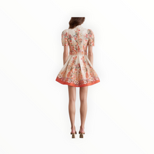 AQUA BLÚ Pippa Mini Dress - Bouquet
