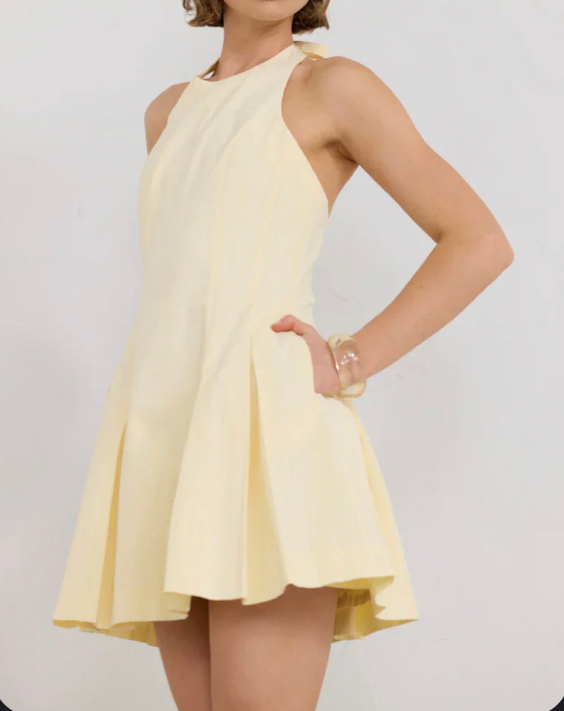 Sovere Studio Reprieve Mini Dress - Pannacotta