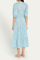 Hannah Artwear Anyeta Maxi Dress - Lantana Aquamarine
