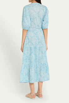 Hannah Artwear Anyeta Maxi Dress - Lantana Aquamarine