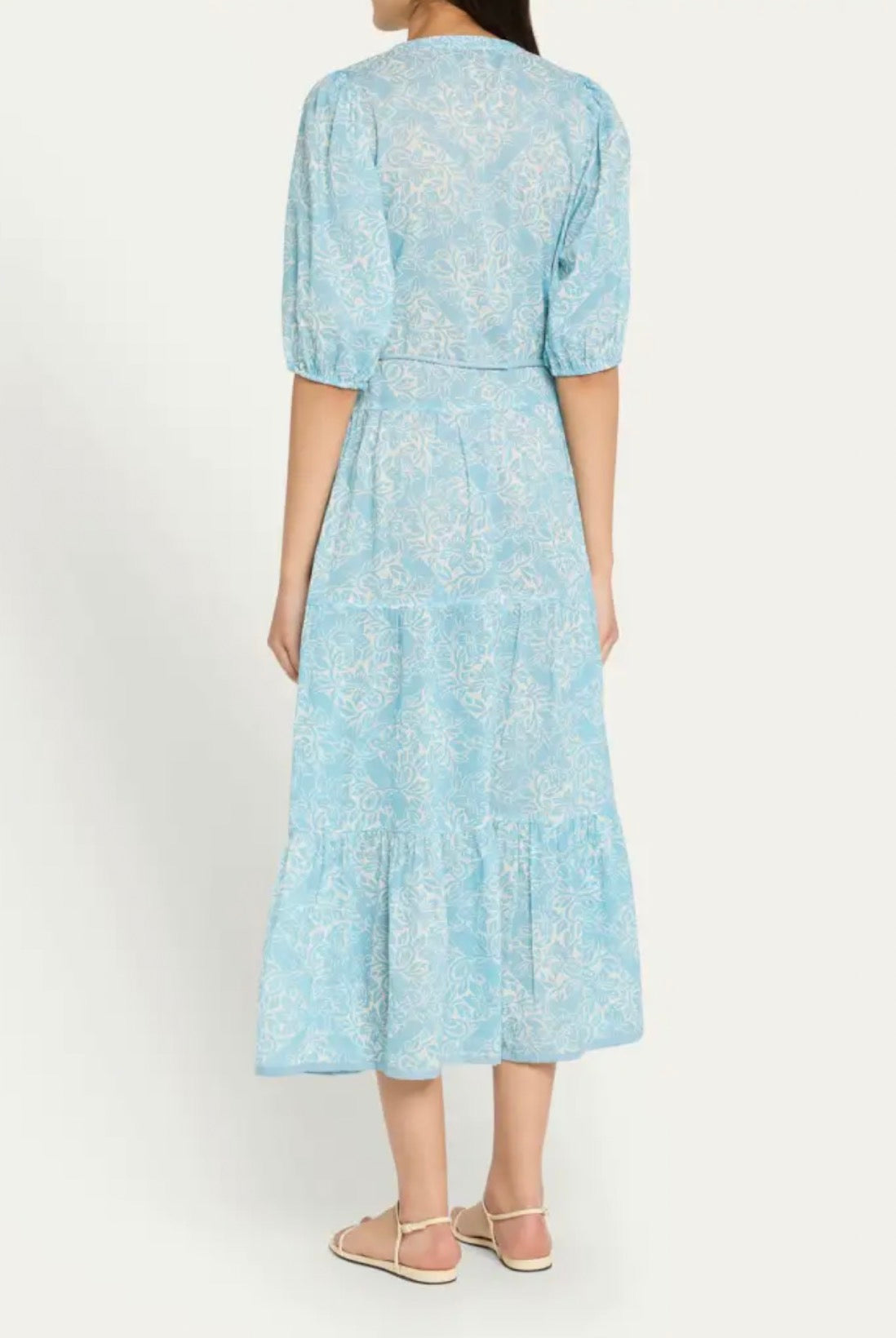 Hannah Artwear Anyeta Maxi Dress - Lantana Aquamarine
