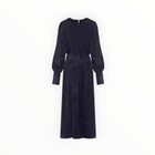 Beatrice .b Jacquard Cupro Dress - Deep Blue
