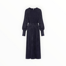 Beatrice .b Jacquard Cupro Dress - Deep Blue
