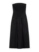 rag & bone Irina Mixed-Media Dress - Black