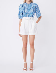 Suncoo Bili Short - White