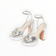Loeffler Randall Rivka Platform Sandal  - Silver