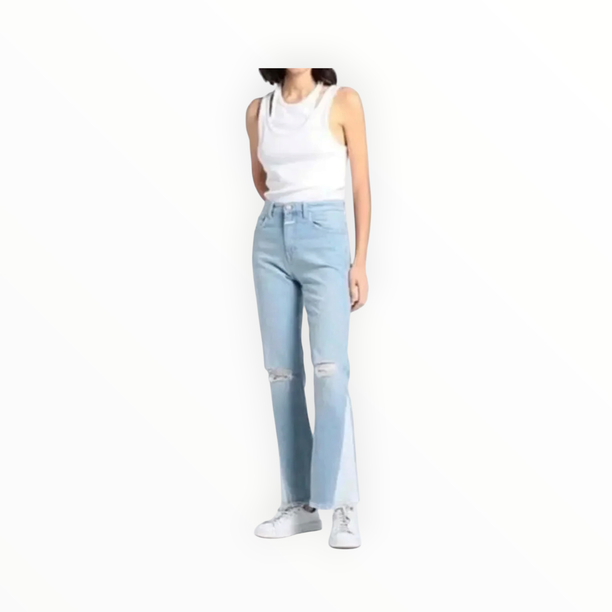 Closed Baylin Jean - Light Blue