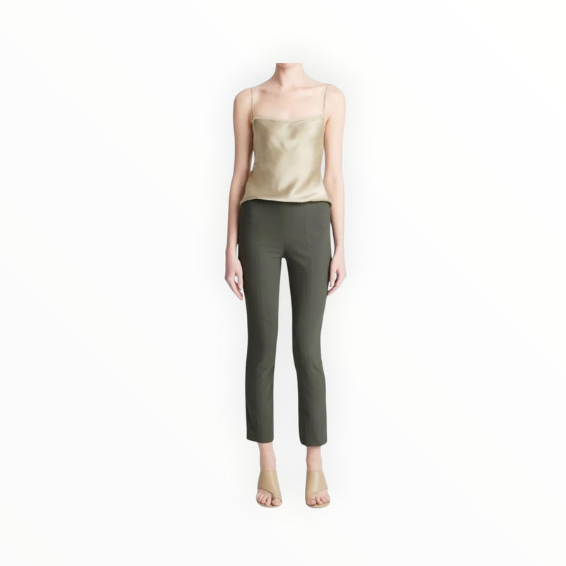 Vince Italian Stitch Front Seam Legging - Night Pine