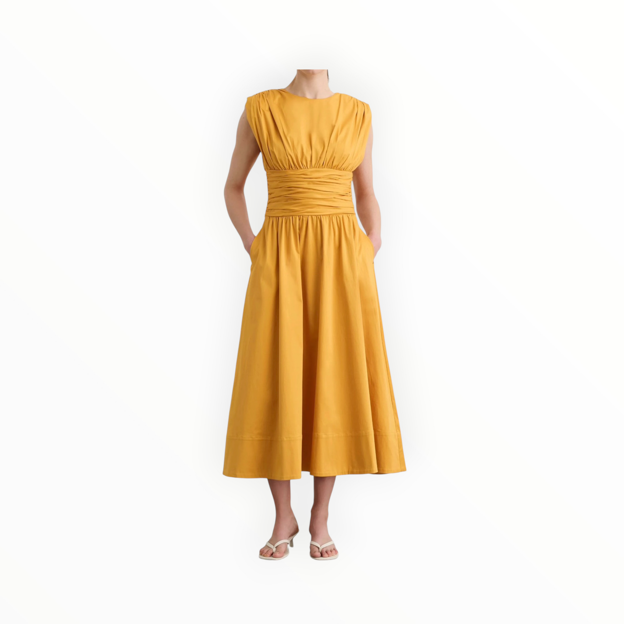 Toccin Evangeline Dress - Marigold