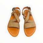 K.Jacques Corentin Khaki Nubuk Sandal
