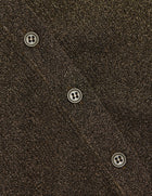 STAUD Craftsman One Shoulder Metallic Cardigan