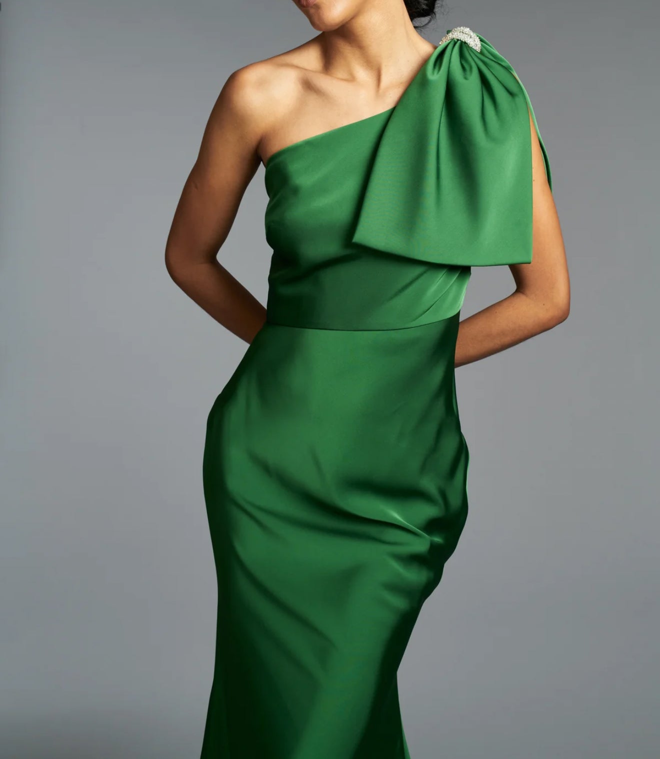 Sachin & Babi Aubrey Gown - Emerald