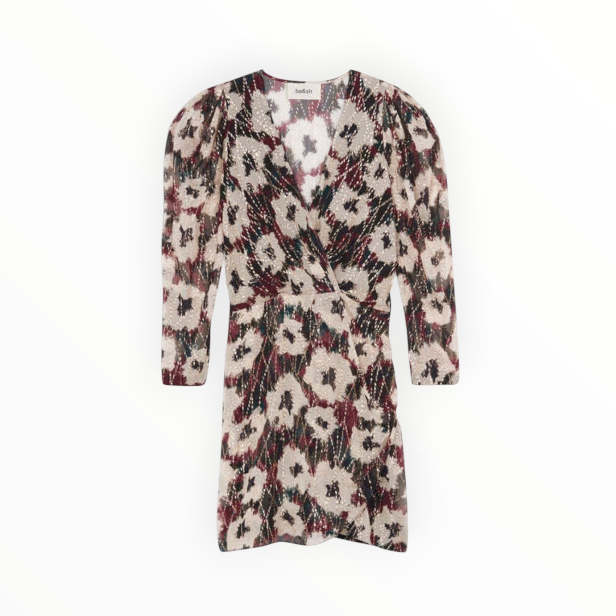 ba&sh Kivy Dress - Beige/Black