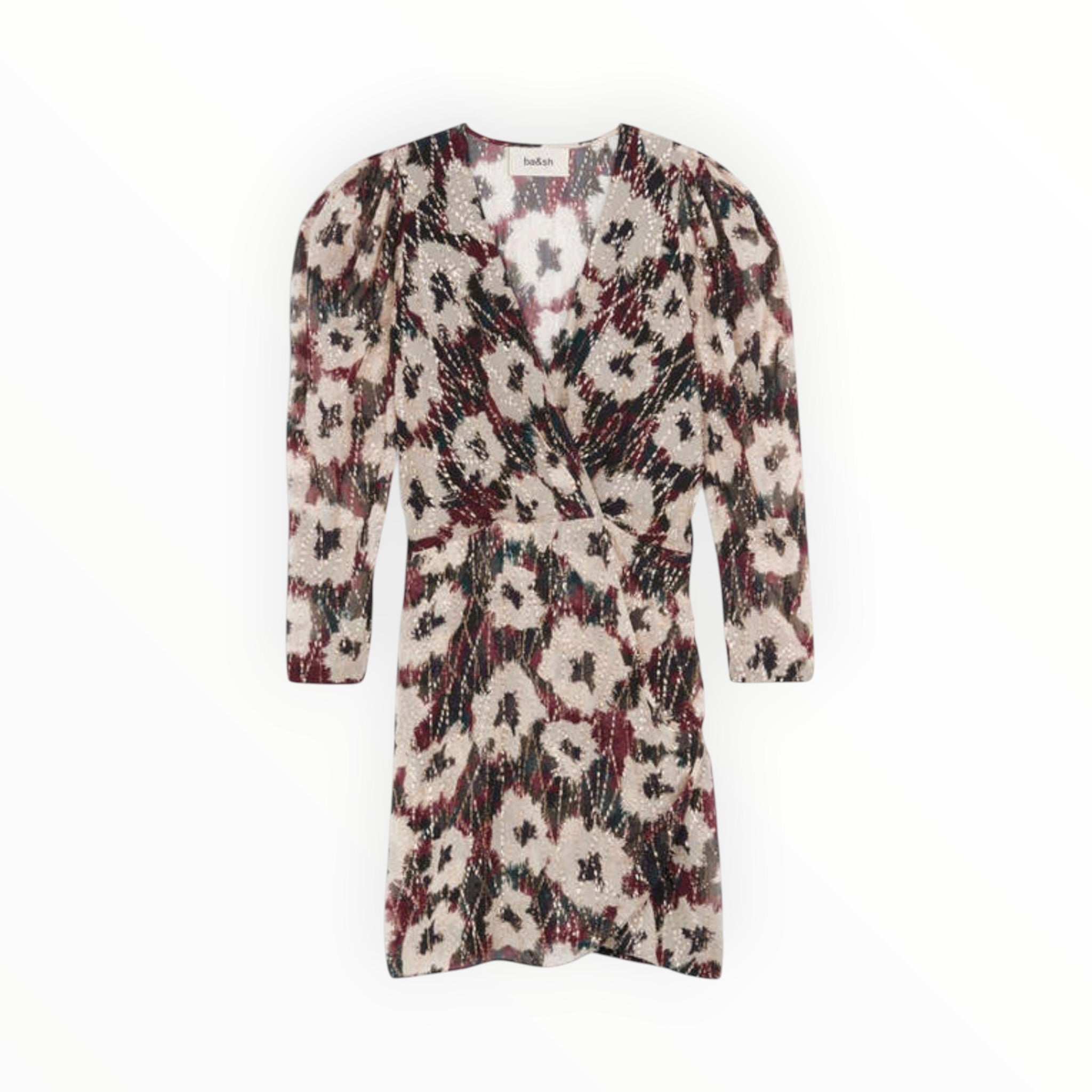 ba&sh Kivy Dress - Beige/Black