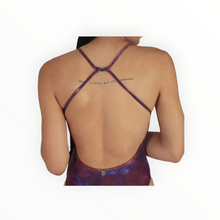 Sharay Iridescent Olympic Swimsuit - Bordeaux