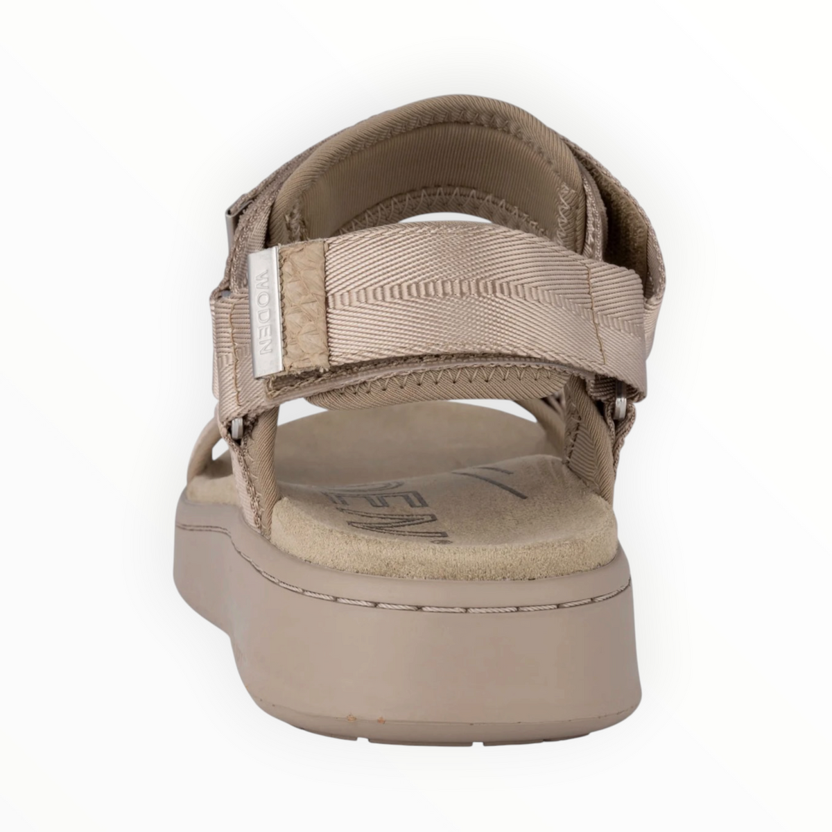 WODEN Line Sandal - Silver Mink