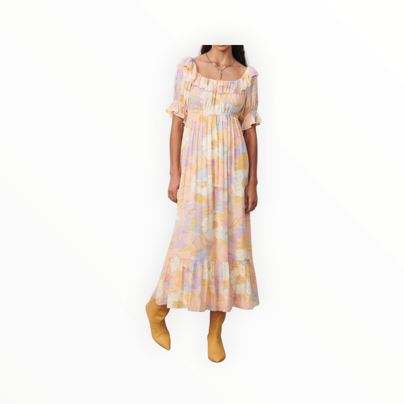 ba&sh Noma Dress - Nude