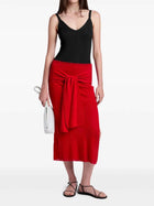 Proenza Schouler White Label Phelan Knit Skirt in Linen Twist