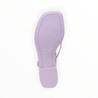 Vince Deana Leather Strappy Sandal - Violet
