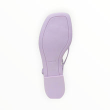 Vince Deana Leather Strappy Sandal - Violet