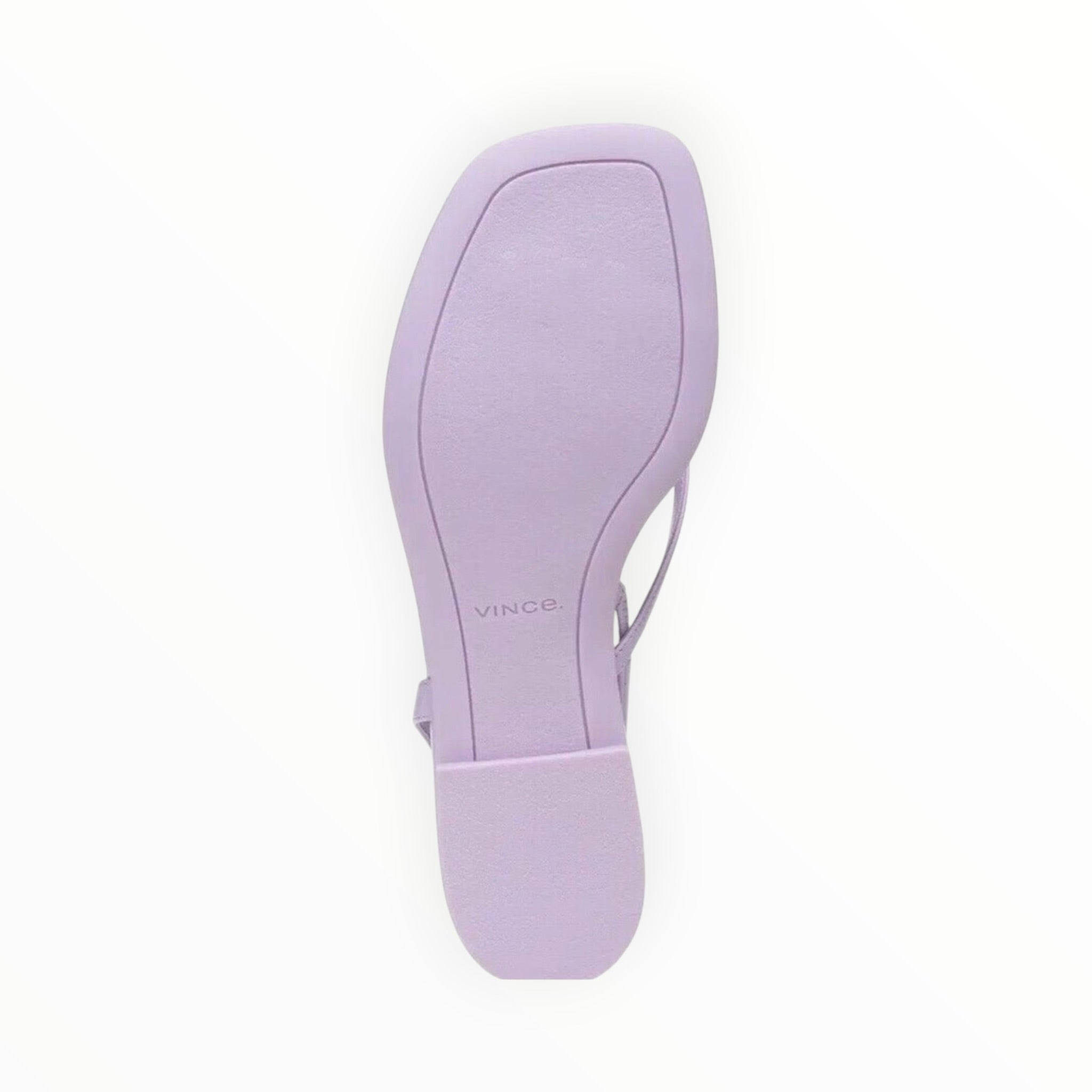 Vince Deana Leather Strappy Sandal - Violet