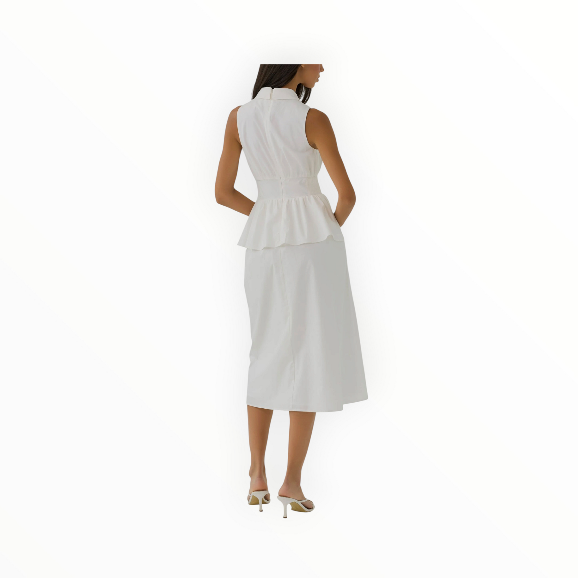 Hutch Paulette Dress - White