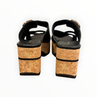 Homers Venice Wedge Sandal - Black