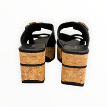 Homers Venice Wedge Sandal - Black