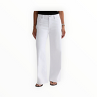 AG Jeans Saige Wide Leg Crop - Gallery White
