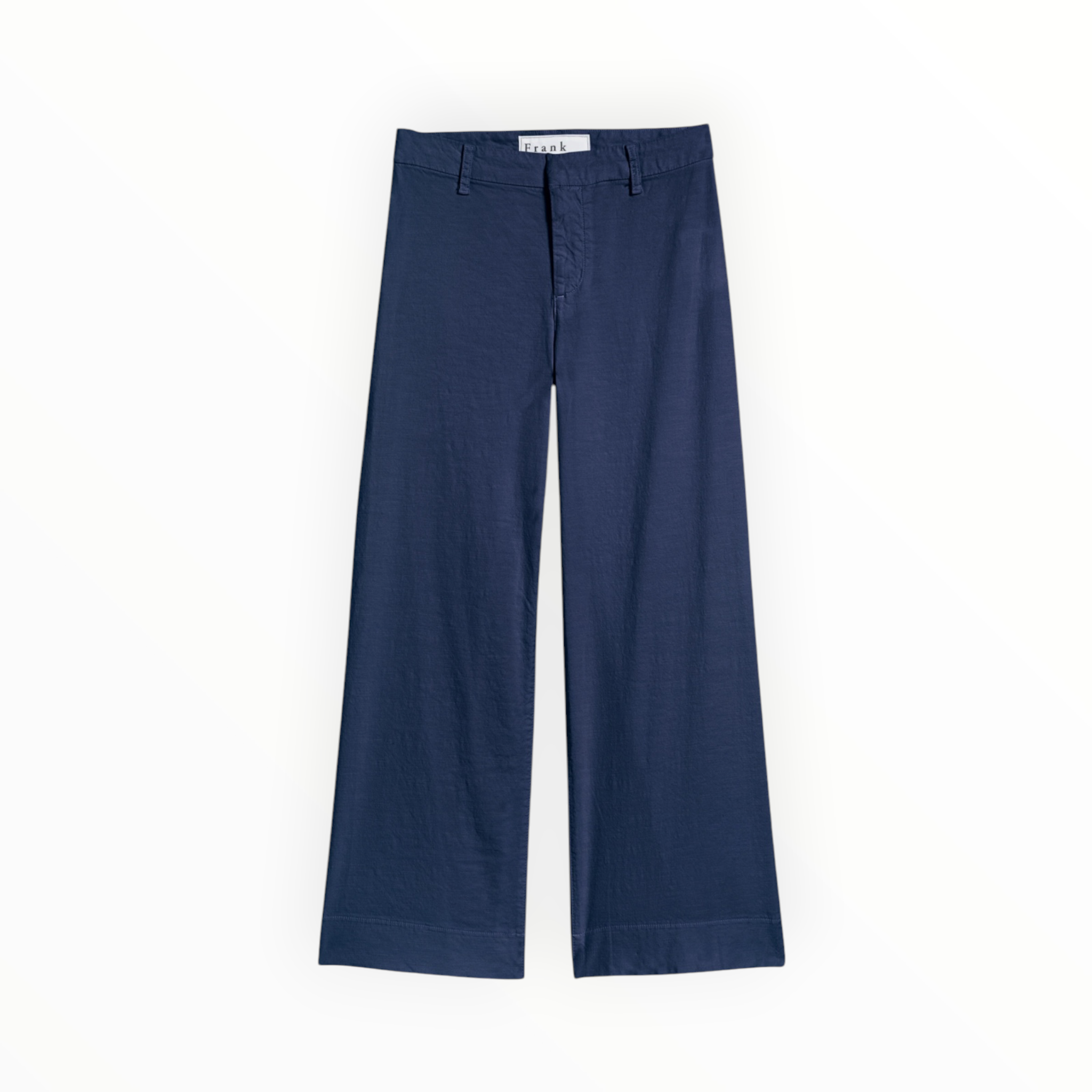 Frank & Eileen Wexford Wide-Leg Linen Pant - Summer Navy