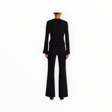 Derek Lam 10 Crosby Dawson Flare Trousers - Black