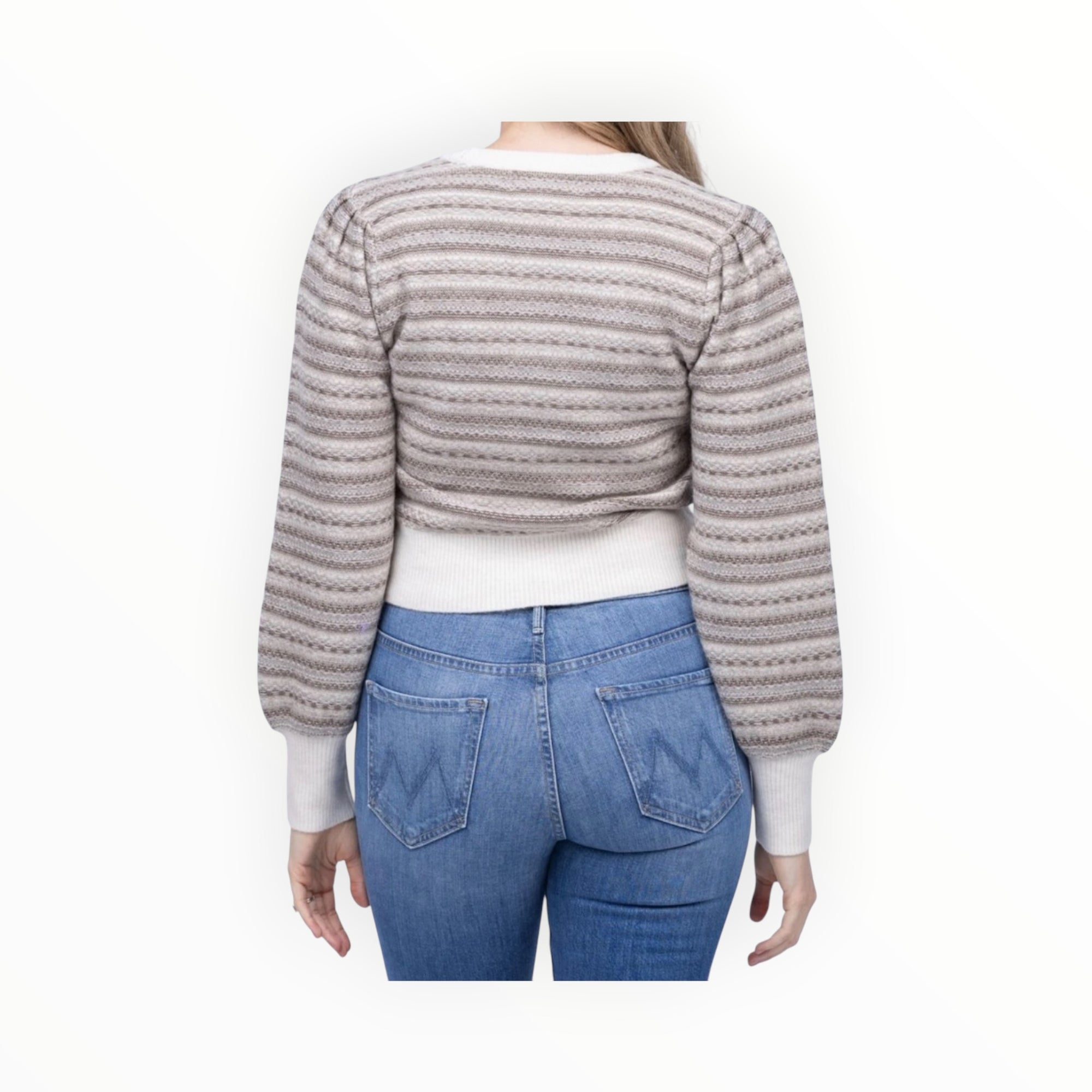 dh New York Amara Sweater - Ivory Combo