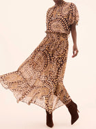 MISA Agyness Skirt - Daisy Paisley