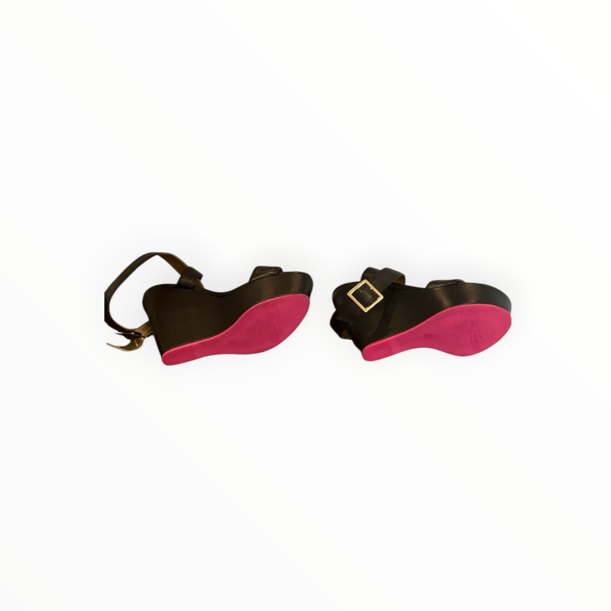 Claire Flowers Sheila Wedge - Black