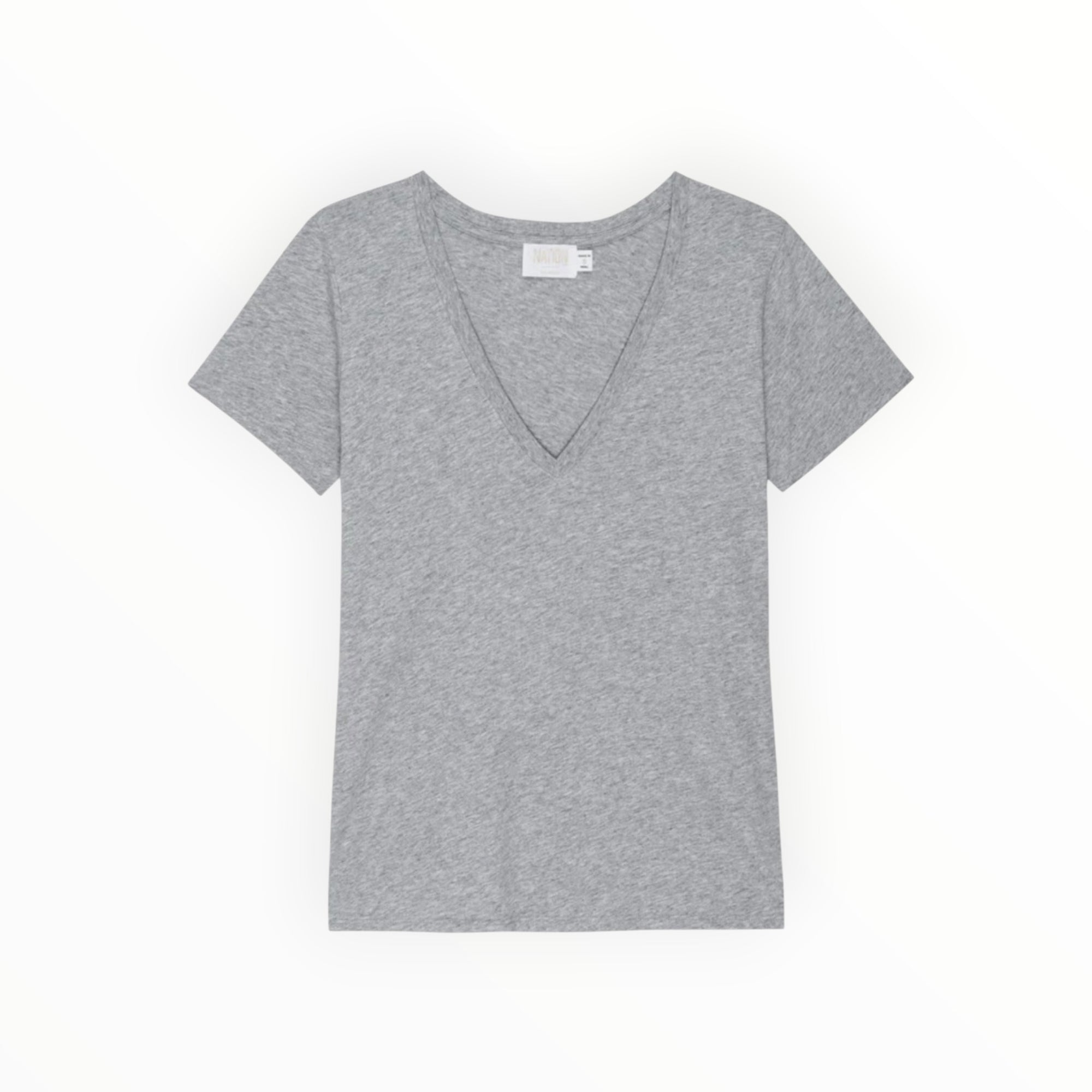 Nation Ltd Blair Tee - Heather Grey