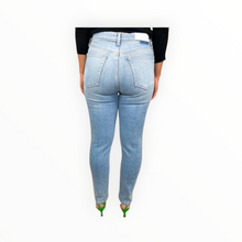 Re/Done 90s Ultra High Rise Ankle Crop - Costa Indigo