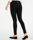 LILLA|P Seamed Ponte Pants - Black