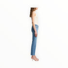 7 For All Mankind Calie Straight Ankle in Luxe Vintage - Fancy