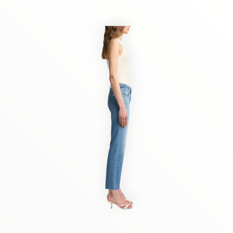 7 For All Mankind Calie Straight Ankle in Luxe Vintage - Fancy