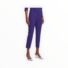 Theory Treeca Cropped Wool Pants - Blue Iris