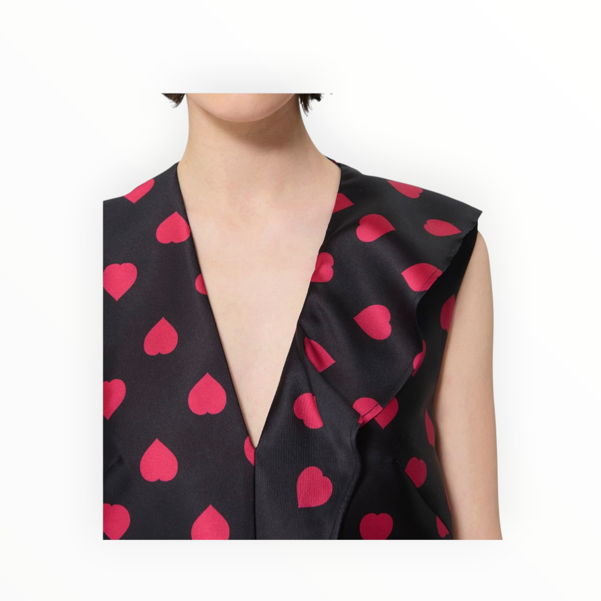 Tara Jamon Rumba Dress - Black Heart Print