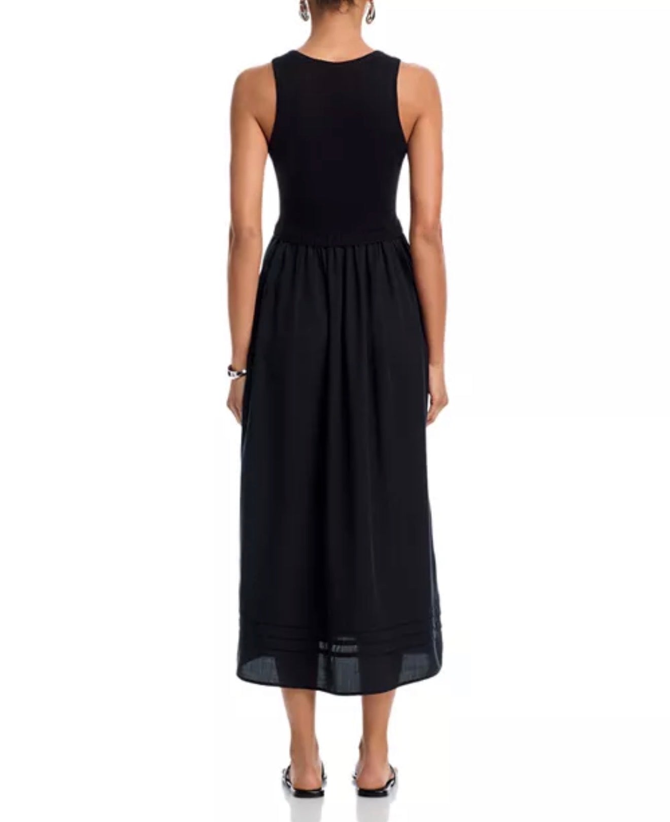 Bella Dahl Sweater Midi Dress - Black