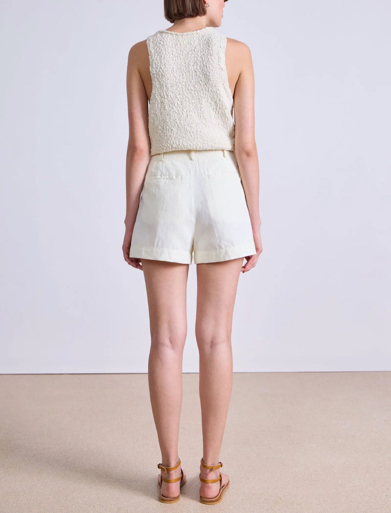 Apiece Apart Short Bari Short - Cream