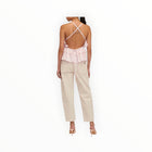 Marissa Webb Bex Ruffle Apron Top - Soft Pink