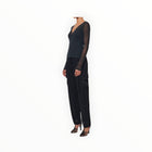 Raquel Allegra Poppy Top - Black