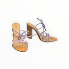 Schutz Suzy Heels - Smoky Grape