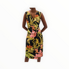 Joseph Ribkoff Jungle Dress - Black/Multi