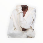 SIMKHAI Yanna Open Sleeve Shirt - Natural White